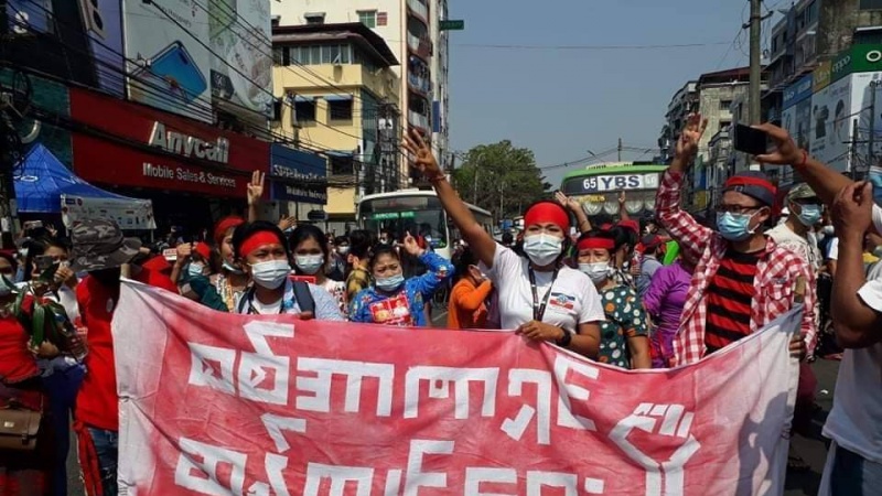 Jeshi la Myanmar laendeleza mauaji; waandamaji wengine wanne wauawa