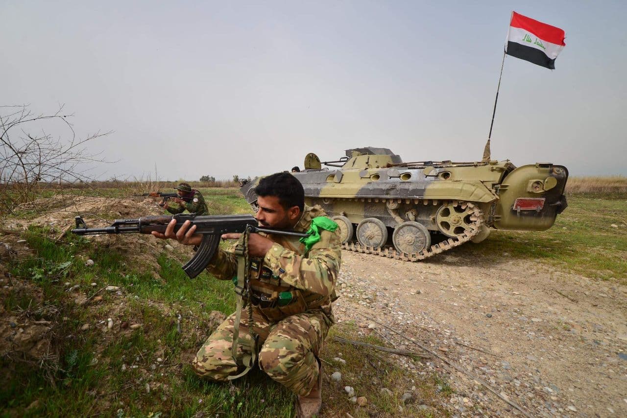 الحشد الشعبي يواصل عمليات "ثأر الشهداء" لليوم الثالث شمال شرق ديالى+(صور)