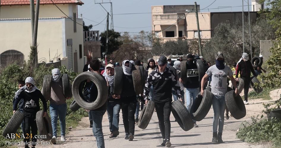 Israeli enemy detains Palestinians, clashes with youths in east of Nablus
