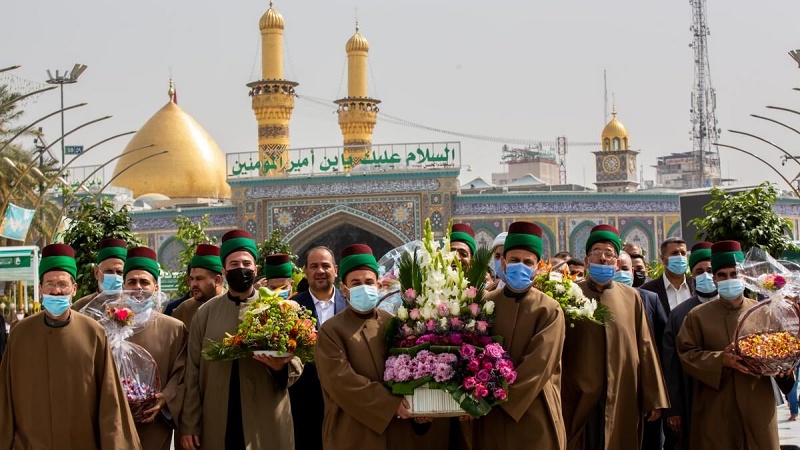 اعیاد شعبانیہ میں کربلا جشن و سرور میں غرق