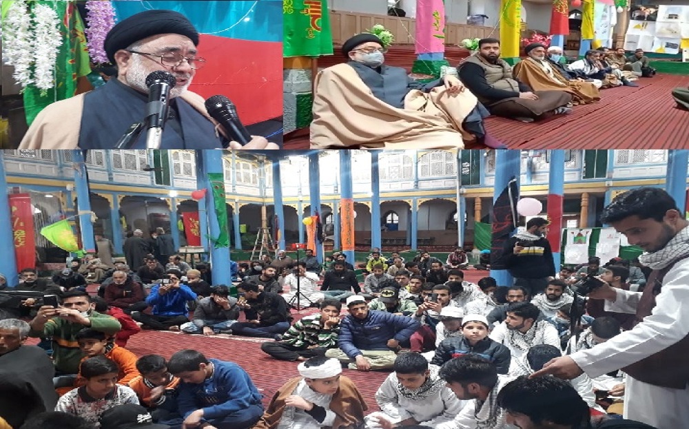 قدیمی امام بارگاہ حسن آباد میں شاندار محفل میلاد حضرت امام حسین ؑ کا انعقاد