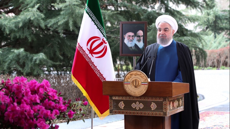 Präsident Rohani: Feinde können nicht mit "Sprache der Gewalt und Bedrohung" mit Iranern sprechen
