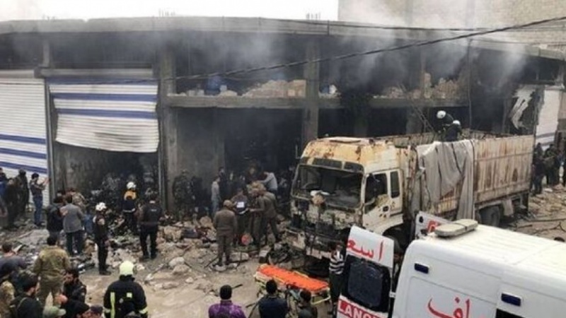 Suriye'nin El-Bab kentinde bombalı araç patladı