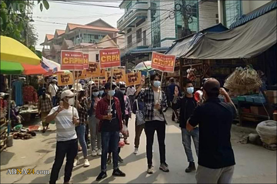  မူဆယ္ႏွင့္ နမ့္ခမ္းၿမိဳ႕တို႔တြင္ ​ေျပာက္က်ား သပိတ္ ဆက္လက္ ျပဳလုပ္