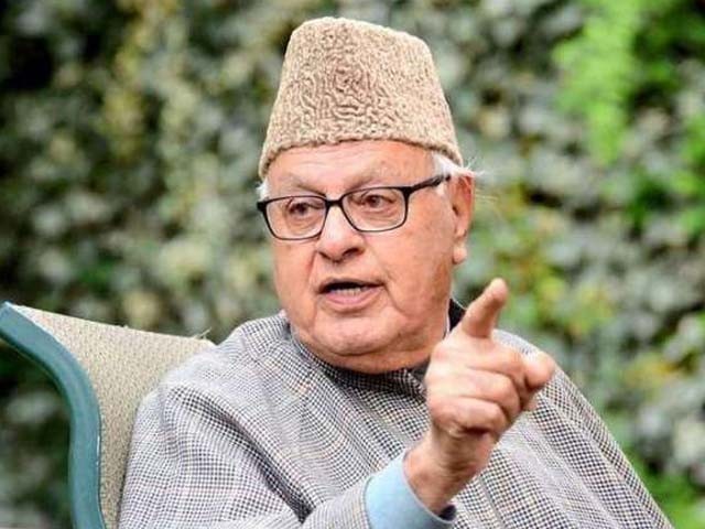 ہندوستان اور پاکستان کے درمیان تناؤ کی کمی خوش آیند ہے: فاروق عبد اللہ