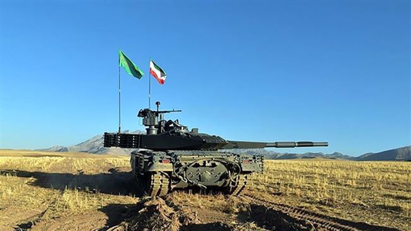 Le Karrar iranien écrase le "Chieftain" british