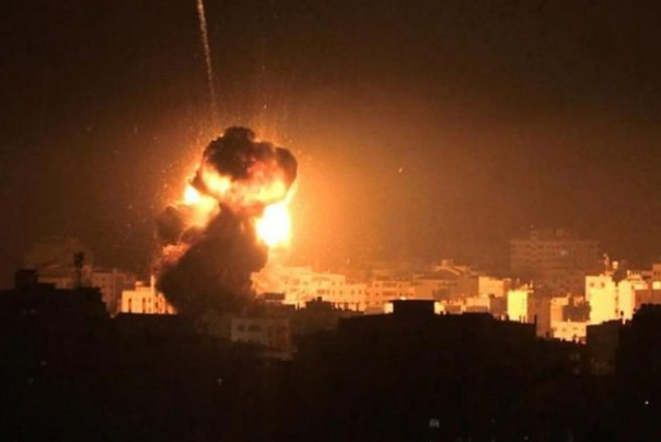 Israeli warplanes pound targets in Gaza Strip