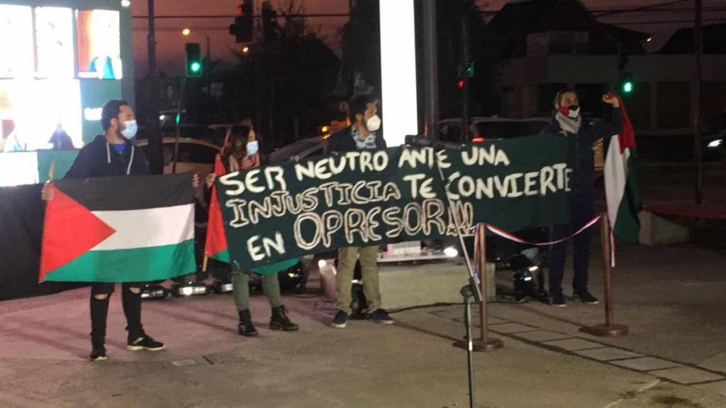 Polémica instalación de monumento judío generó manifestaciones en Temuco