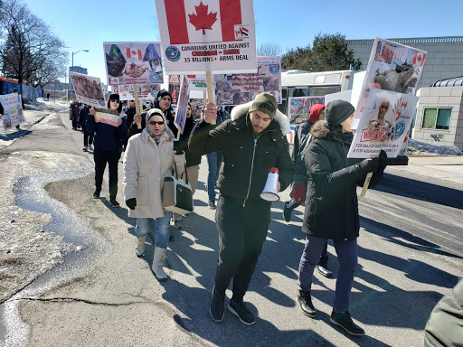 March in Canada calls for ending Saudi war on Yemen