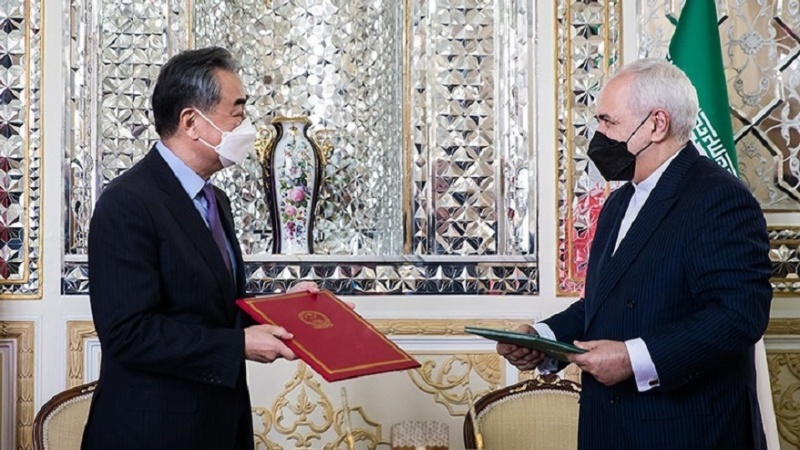 ایران اور چین کے درمیان تعلقات نئے مرحلے میں داخل