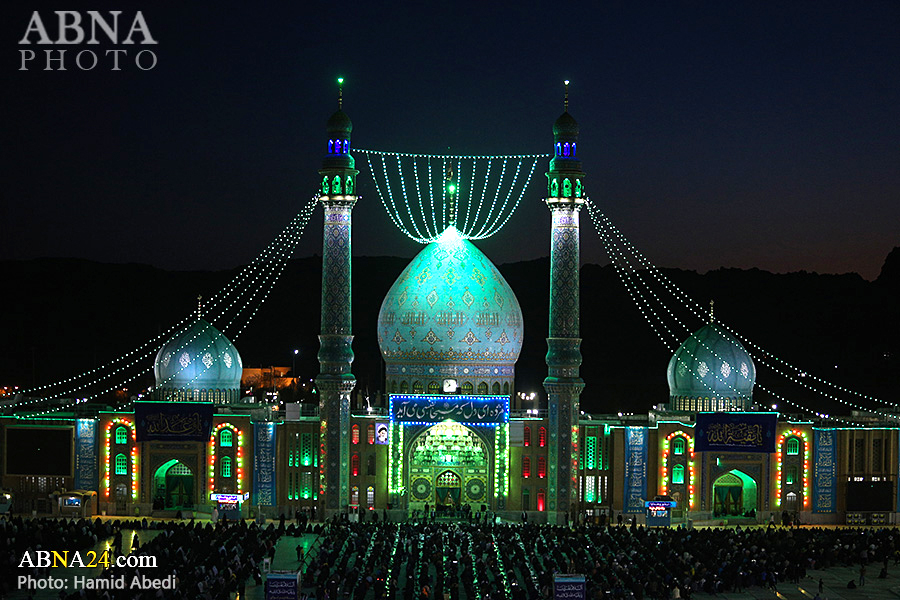 Photos: Birth anniversary of Imam Mahdi (a.s.) celebrated at Jamkaran Mosque / 2