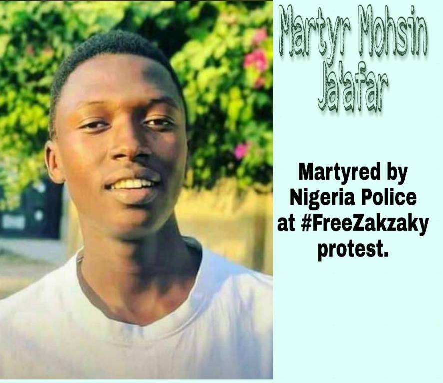 Nigerian police open fire on pro-Zakzaky peaceful protesters in Abuja, one martyred (+Photos)