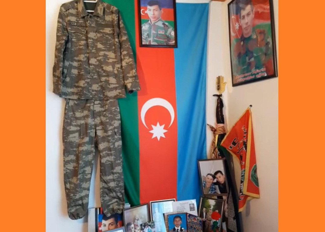 Хоҹавәнд урунда ҝедән дөјүшләрдә Шәһид олан Афәрин Гулијев вә онун дәфн мәрасими – Видео