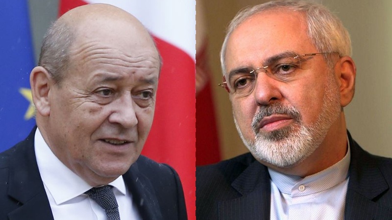 Irans Außenminister an seinen französischen Amtskollegen: Heben Sie illegale Sanktionen auf