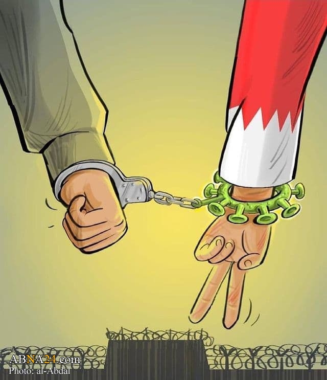 Cartoon: Corona spreading in Bahrain prisons
