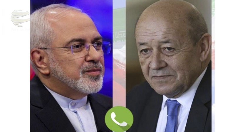 Iranian, French FMs discuss JCPOA Joint Commission meeting on phone