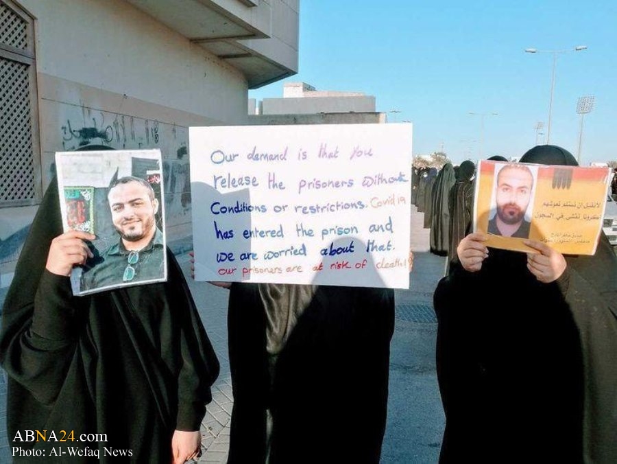 تقرير مصور / البحرينيون يواصلون تظاهراتهم ويطالبون بإطلاق سراح سجناء الرأي