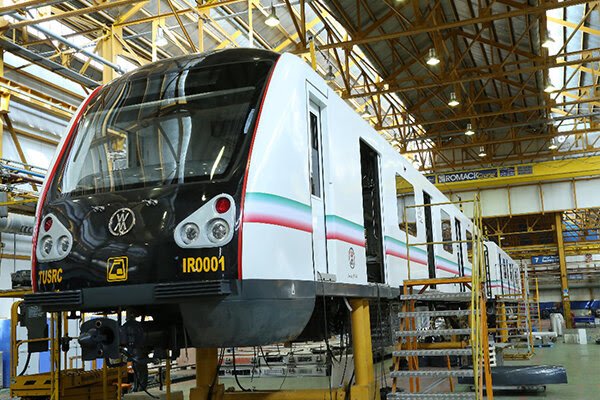 Iran: First home-made metro carriage unveiled by Pres. Rouhani