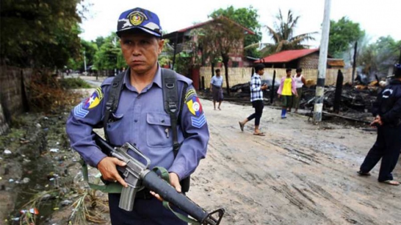 Diserang Sipil Bersenjata, 10 Polisi Myanmar Tewas