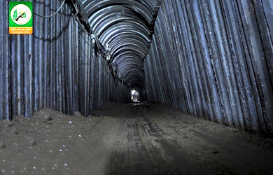 Видео / Смотрите туннели оси сопротивления в Газе