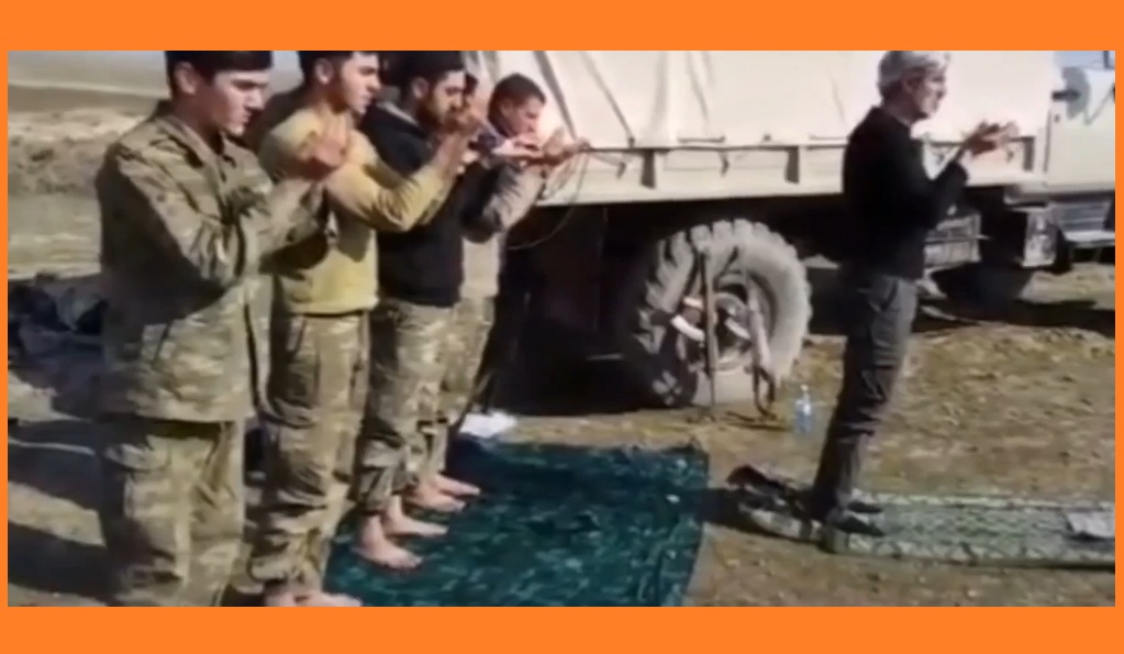 Гарабағ дөјүшләриндә Шиәчилик амили әсас рол ојнајырды. Онлар гылдыглары намаздан илһамланараг дөјүшүрдүләр– Видео