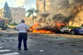 Смертельный взрыв заминированного автомобиля в сионистской столице