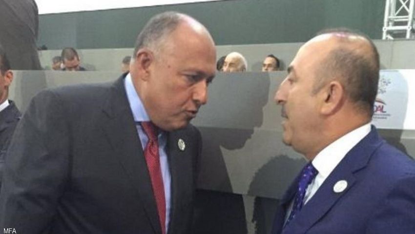 وزير الخارجية المصري يكشف أبعاد الاتصال الذي أجراه معه نظيره التركي