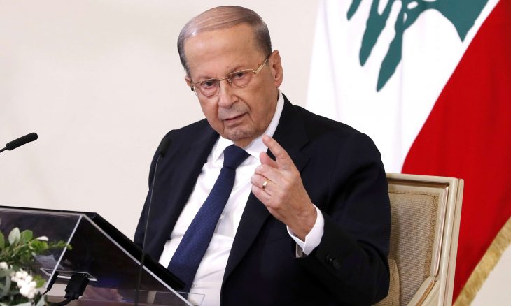 عون للبنانيين: الأمور لن تجري إلا بما يضمن كامل حقوق لبنان براً وبحراً