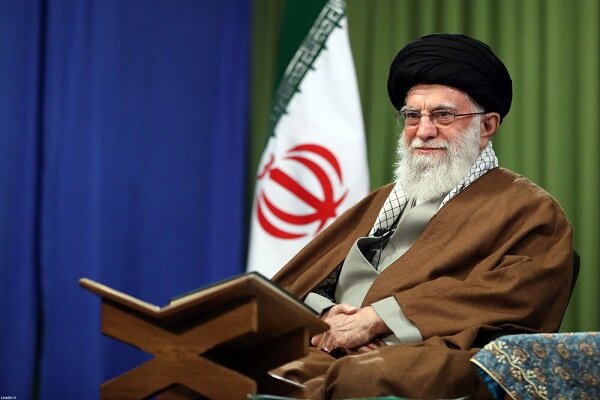 Imam Khamenei attends ceremony of reciting Holy Quran in Ramadan