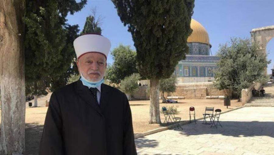 مفتي القدس: الاعتداء على المسجد الأقصى هو بداية لحرب دينية