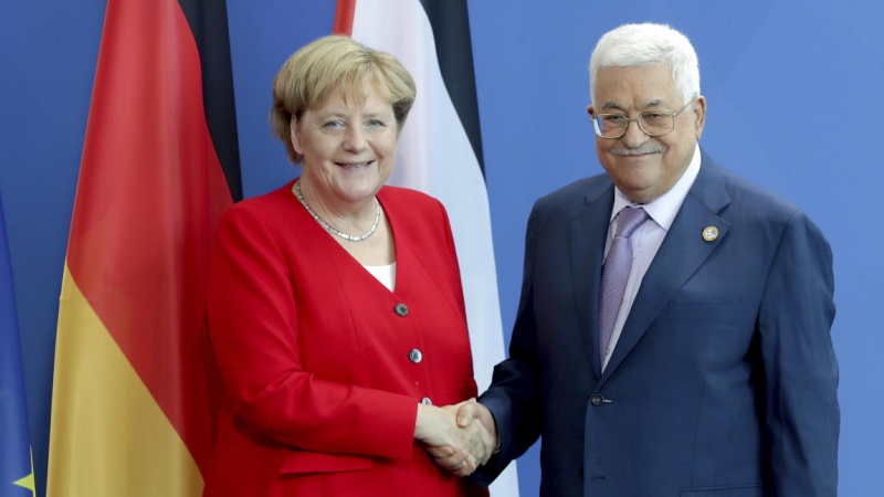 Mahmud Abbas telefoniert mit deutscher Kanzlerin