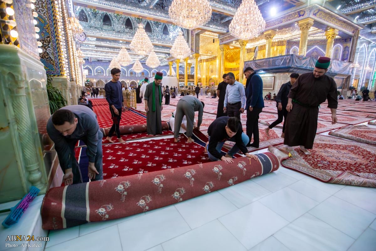 Photos: 1000 Carpets covering holy shrine of Al-Abbas 