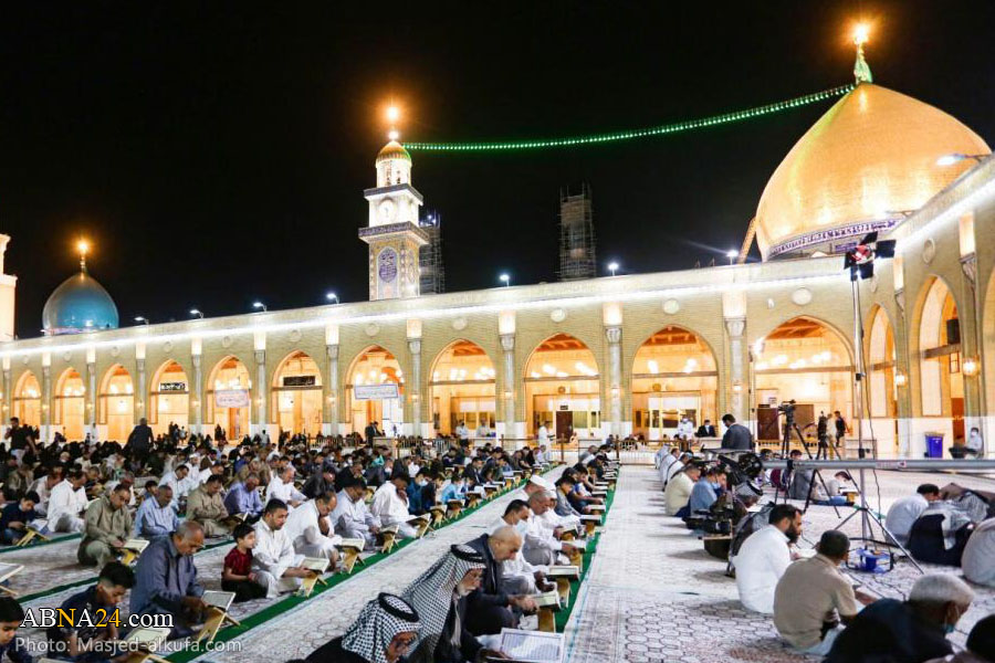 Photos: Reciting holy Quran in Ramadan month at Kufa Grand Mosque, Najaf