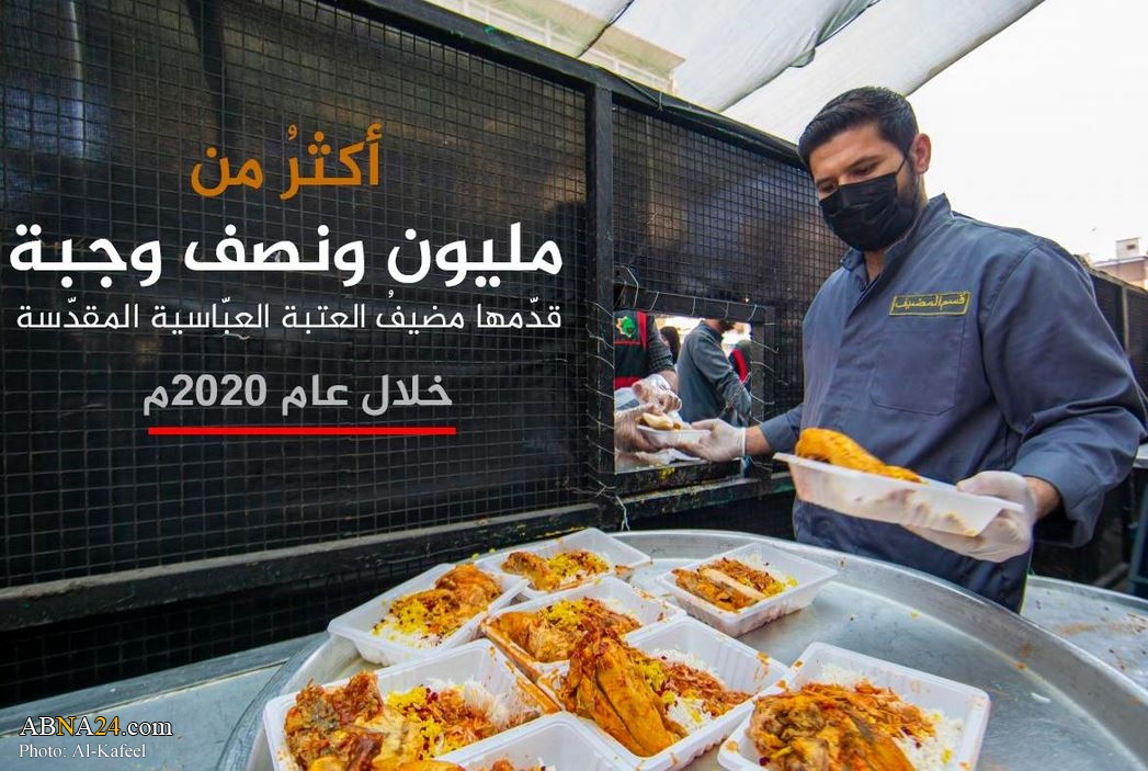 Over 1.5 M. meals served by host restaurant of al-Abbas’s holy shrine during last year