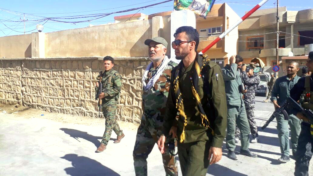 إصابة 5 مقاتلين بسقوط 6 قذائف هاون على مقر للحشد في كركوك