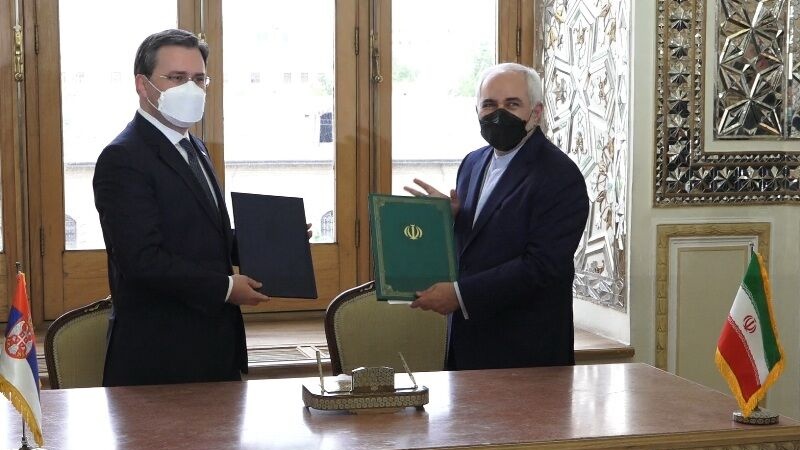 ایران اور صربیا کے درمیان باہمی تعاون پر معاہدہ