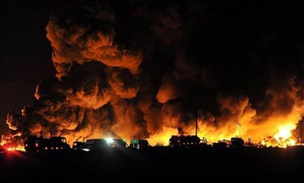 إصابة شخصين إثر سقوط صاروخين داخل قاعدة بلد الجوية شمالي بغداد