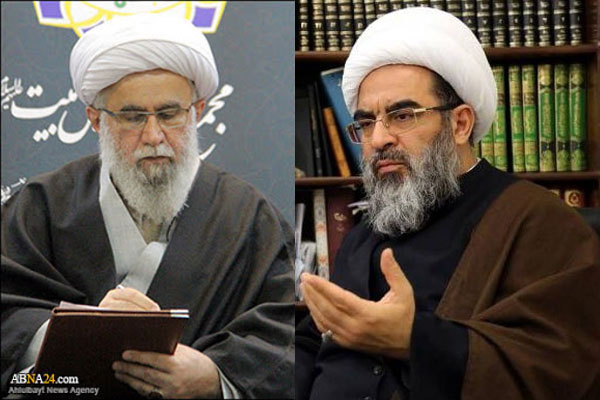 Ayatollah Ramazani expressed his condolences to head of A’eme At’har Jurisprudence Center