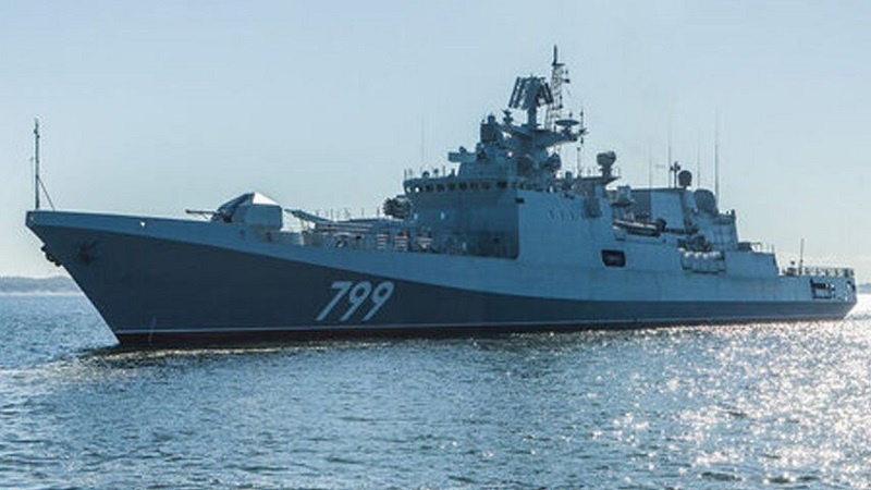 Присутствие российского корабля в Черном море на фоне напряженности с Украиной