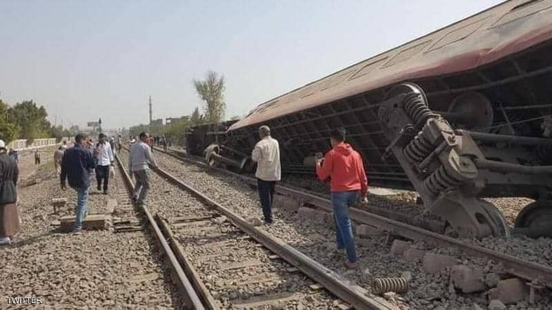 Число погибших в железнодорожной катастрофе, произошедшей в Египте