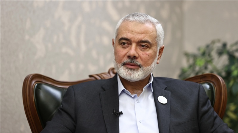 HƏMAS lideri Aliməqamlı Rəhbərə başsağlığı verdi