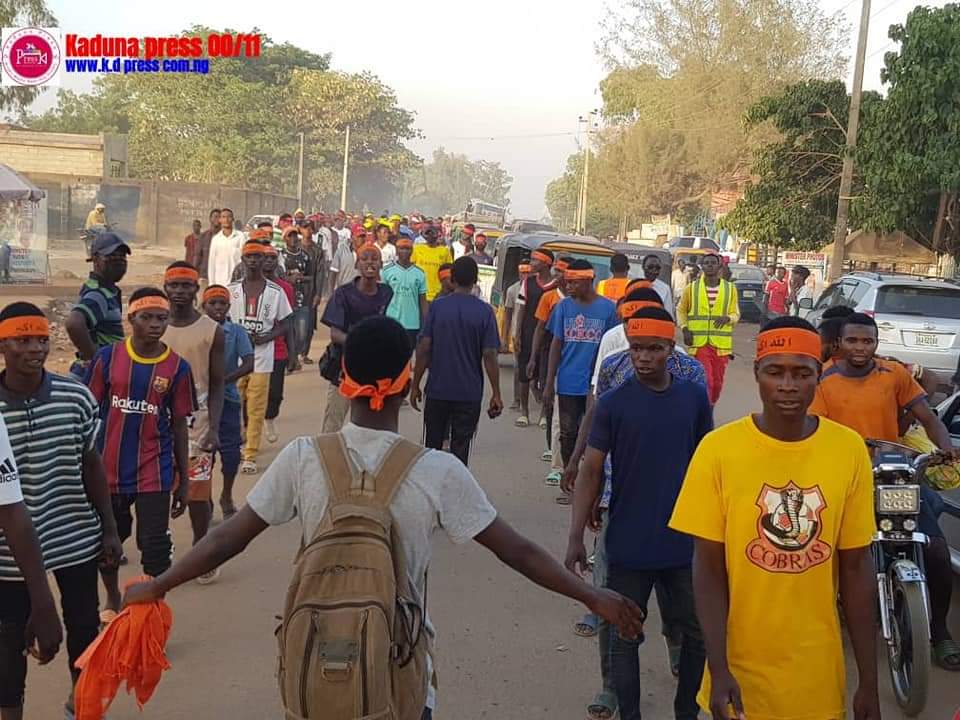 Photos: 'Free Zakzsky' protest continue in holy Ramadan in Kaduna, Nigeria