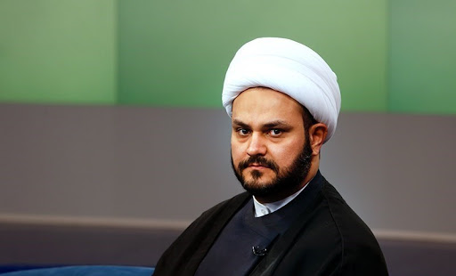الشيخ اكرم الكعبي يعزي قائد الثورة برحيل العميد حجازي