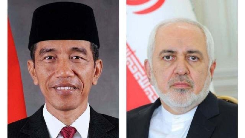 イラン外相が、インドネシア大統領と会談