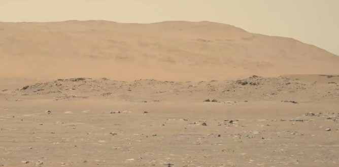 NASA: Mars'ta ilk helikopter uçuşu gerçekleşti