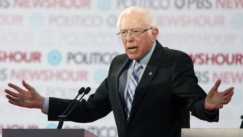 Sanders Mendesak Pembatasan Bantuan AS ke Rezim Zionis