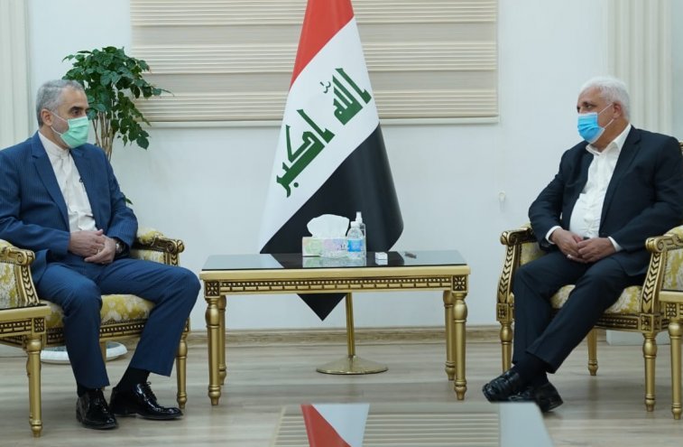 "بغداد وطهران" تبحثان تعزيز التعاون العسكري بينهما