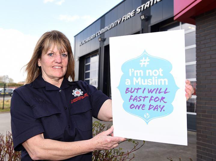 England: Non-Muslims who are fasting during holy Ramadan in East Lancashire