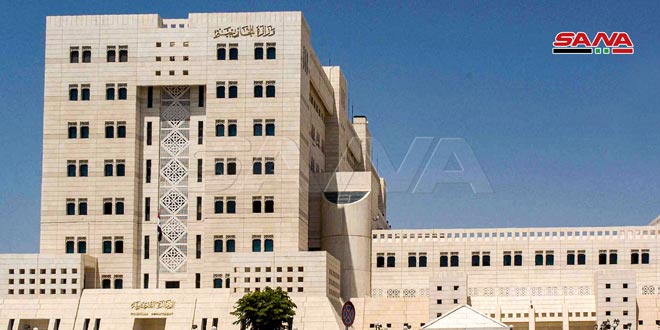 Syria condemns decision of Conference of States Parties in Chemical Weapons’ Convention