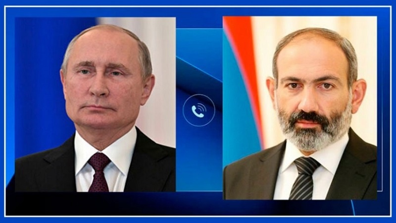 Putin ile Paşinyan arasında telefon görüşmesi